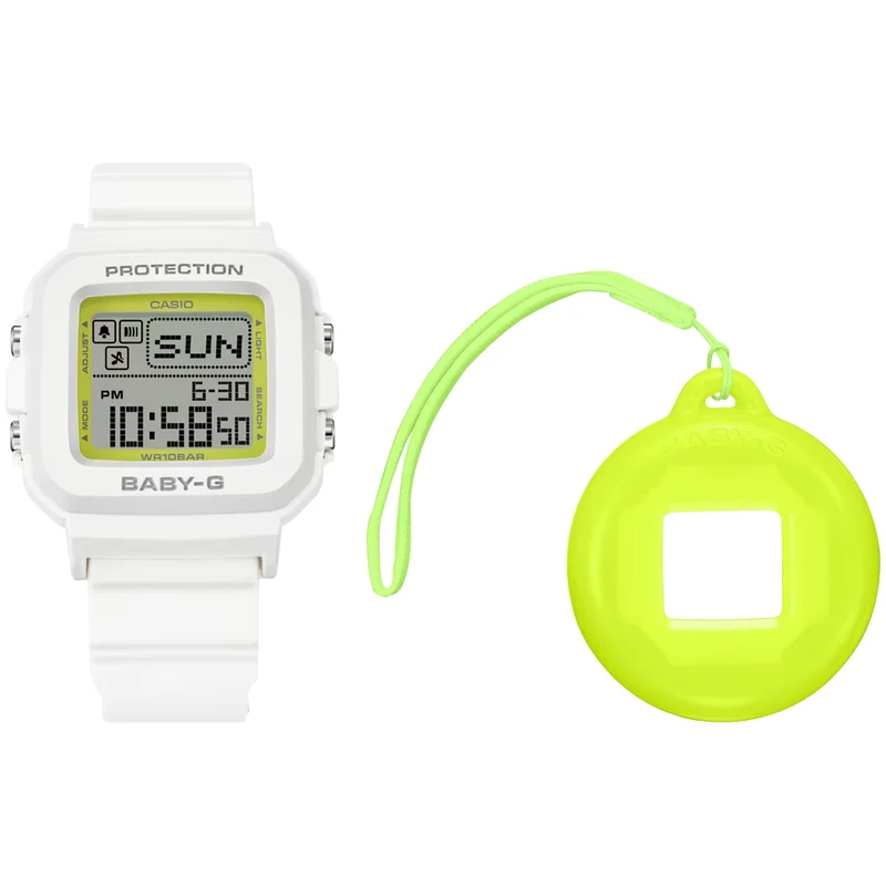Montre Casio Baby-G BGD-10K-7 Femme Blanc