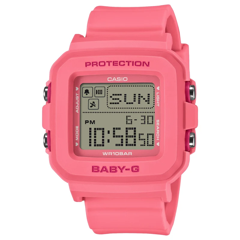 Montre Casio Baby-G BGD-10KH-4 Femme Rose