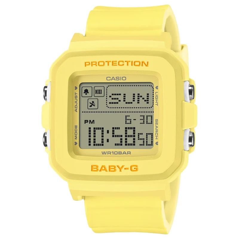Montre Casio Baby-G BGD-10KH-9 Femme Jaune