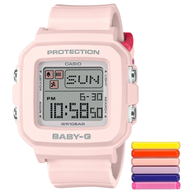 Montre Casio Baby-G BGD-10L-4 Femme Rose