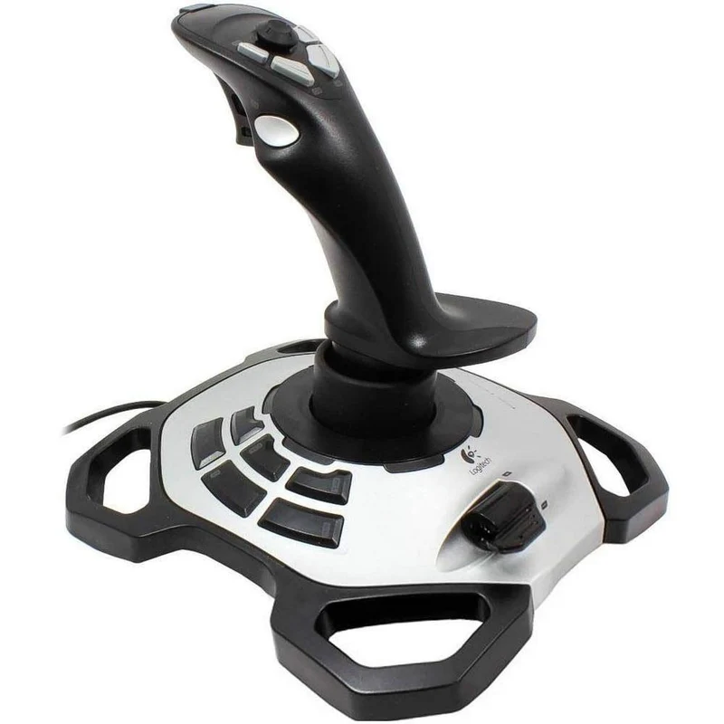 Logitech Extreme 3D Pro Gaming Joystick (White/Black)