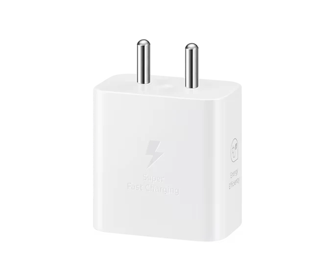 Samsung Original 25W Type-C Travel Adaptor Without Cable, White