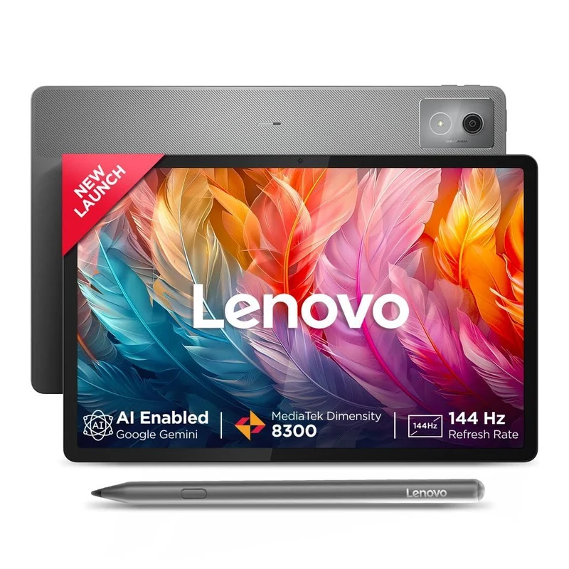 Lenovo {Smartchoice} Idea Tab Pro with Pen Plus | 12.7" 3K Display | 144 Hz Refresh |AI-Enabled | MediaTek Dimensity 8300 | Quad JBL Speakers | 10200 mAh Battery with 45 W Charger | WiFi 6e