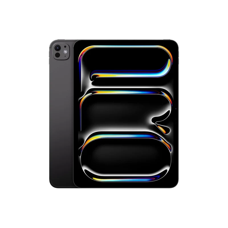 Apple iPad Pro 13″ (M4): Ultra Retina XDR Display, 256GB, 12MP Front Camera / 12MP Back Camera, LiDAR Scanner, Wi-Fi 6E + 5G Cellular with eSIM, All-Day Battery Life, Standard Glass — Space Black