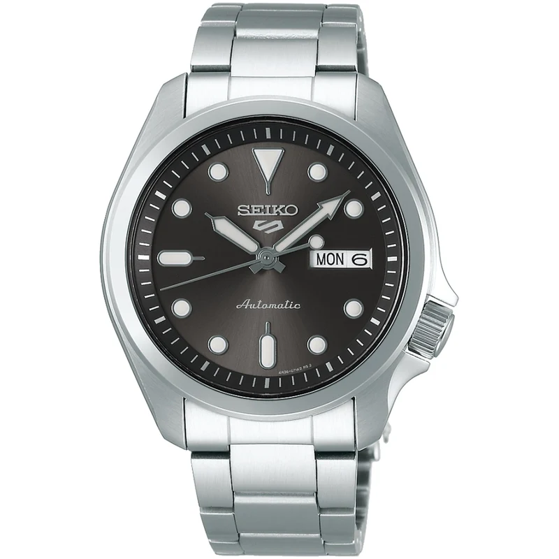 Montre Seiko 5 Sports Automatique Homme SRPE51K1 Noir Gris