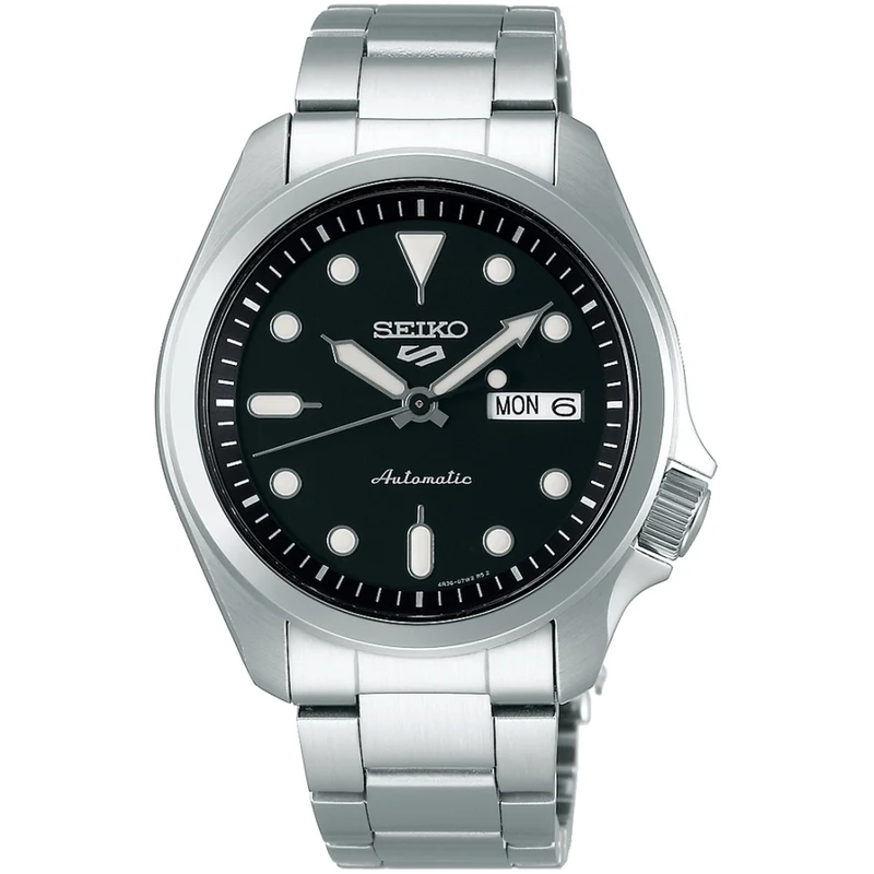 Montre Seiko 5 Sports Automatique Homme SRPE55K1 Noir Gris