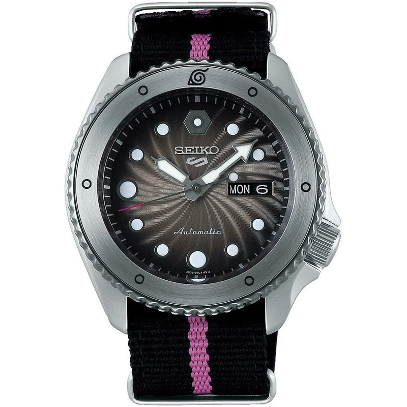 Montre Seiko 5 Sports Homme SRPF65K1 Boruto Uzumaki édition Limitée Naruto & Boruto