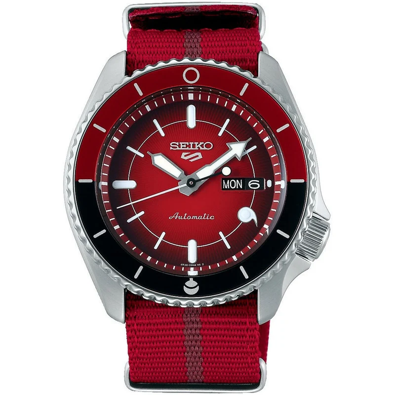 Montre Seiko 5 Sports Homme SRPF67K1 Sarada Uchiha édition Limitée Naruto & Boruto