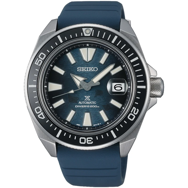 Montre Seiko Prospex Automatique Homme SRPF79K1 King Samurai Bleu Édition Save The Ocean