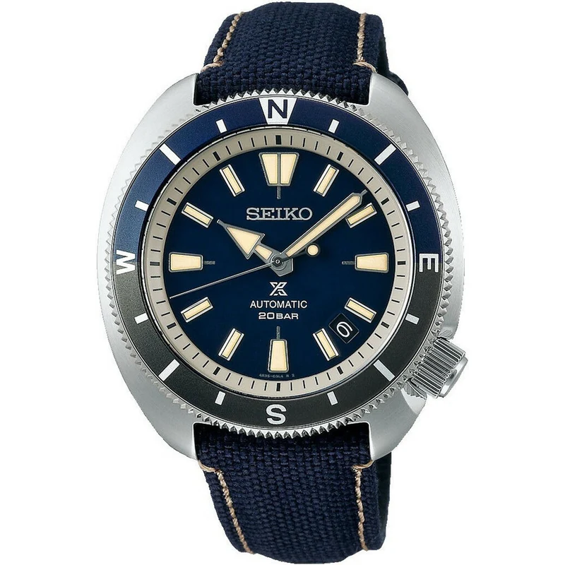 Montre Seiko Prospex Automatique Homme SRPG15K1 Bleu Land Tortoise
