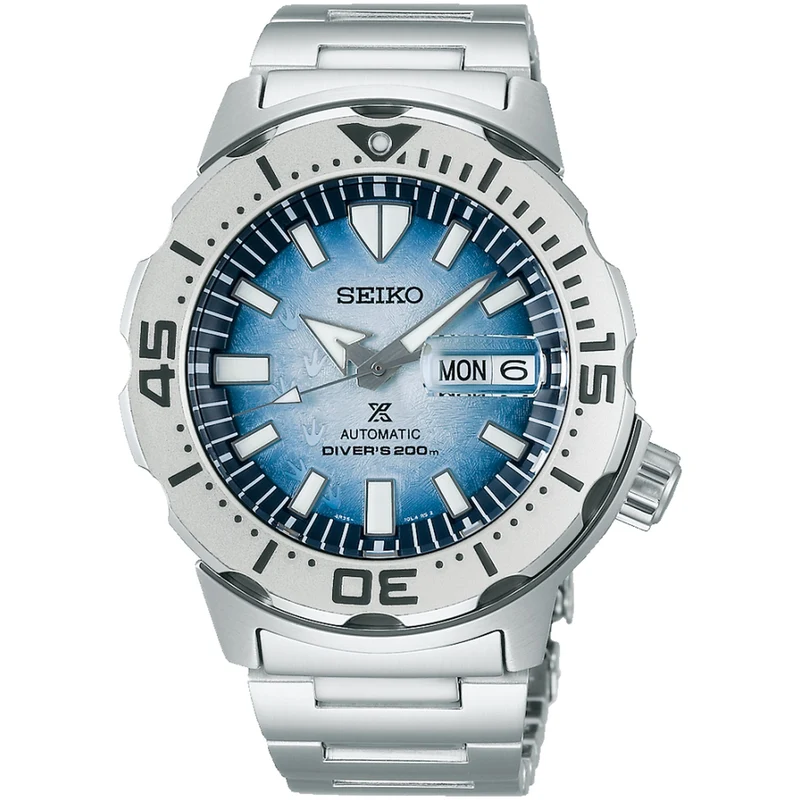 Montre Seiko Prospex Automatique Homme SRPG57K1 Édition Save The Ocean Antartica
