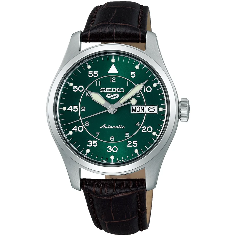 Montre Seiko 5 Sports Homme Automatique SRPJ89K1 Kelly Green Flieger