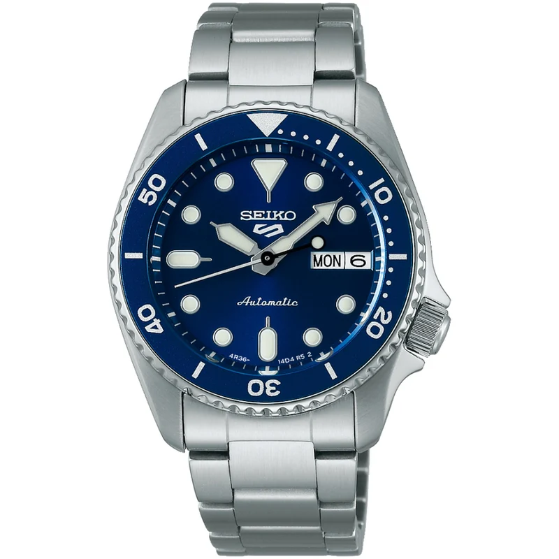 Montre Seiko 5 Sports Homme Automatique SRPL77K1 Bleu 38mm