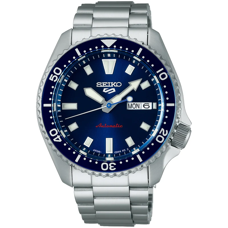 Montre Seiko 5 Sports Homme Automatique SRPL83K1 Bleu 42,5mm