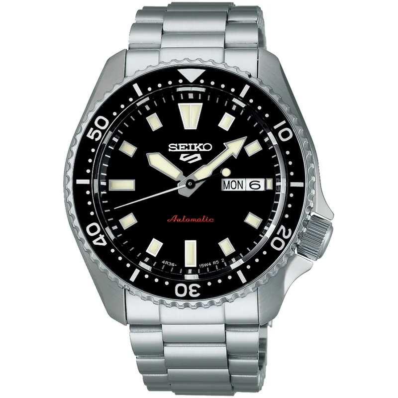 Montre Seiko 5 Sports Homme Automatique SRPL85K1 Noir 42,5mm