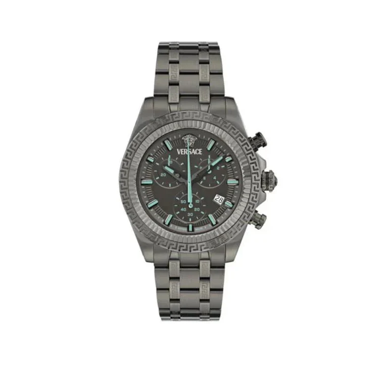 Reloj de Cuarzo Versace Fornax, Negro, 43 mm, Cristal de Zafiro, VE0W00625 B2