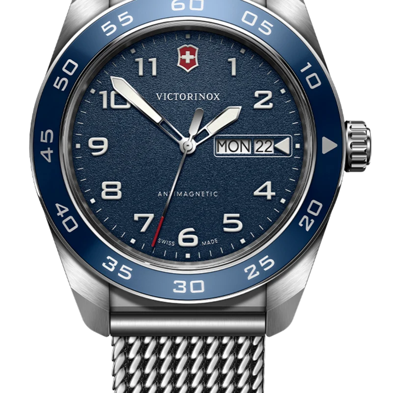 Reloj Victorinos Swiss Army V242042 SWISS ARMY SS BLUE DIAL, MESH b2