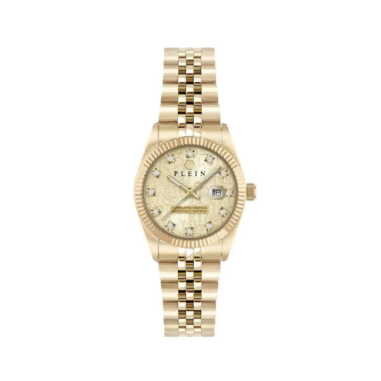 Reloj Philipp Plein Mujer PWNFA0525 B2 Acero Dorado Analógico