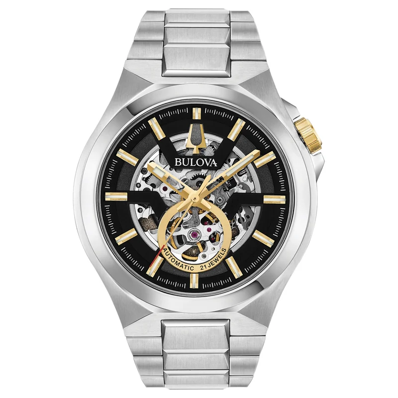 Reloj Bulova 98A224 automático esqueleto hombre