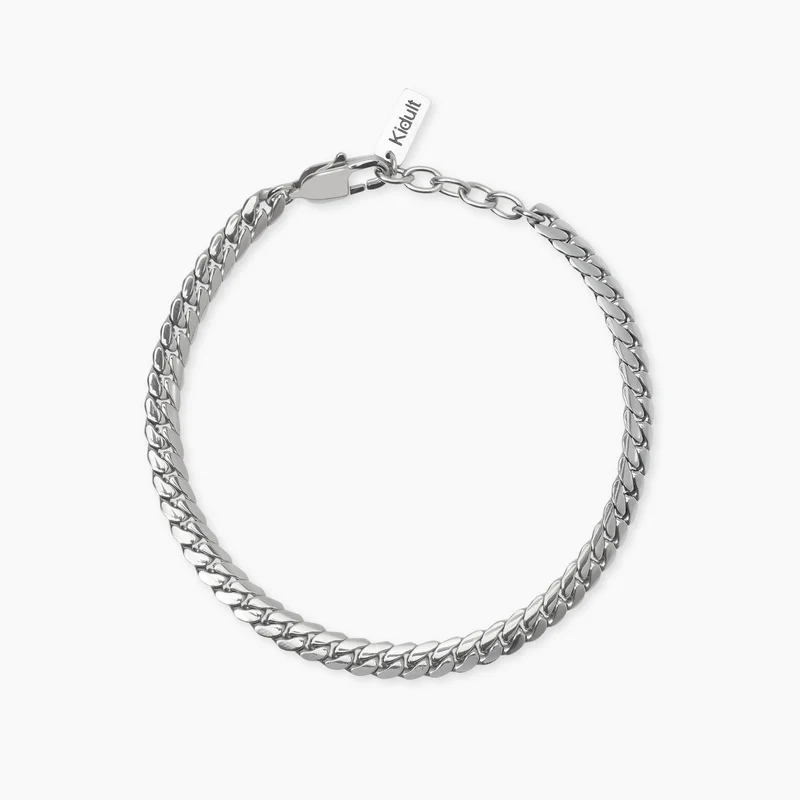 Pulsera Kidult con cadena barbada plana 831084