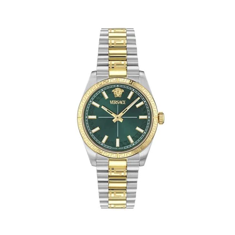 Reloj Versace de mujer Millenyium lady VE0E00425 de acero y correa bicolor