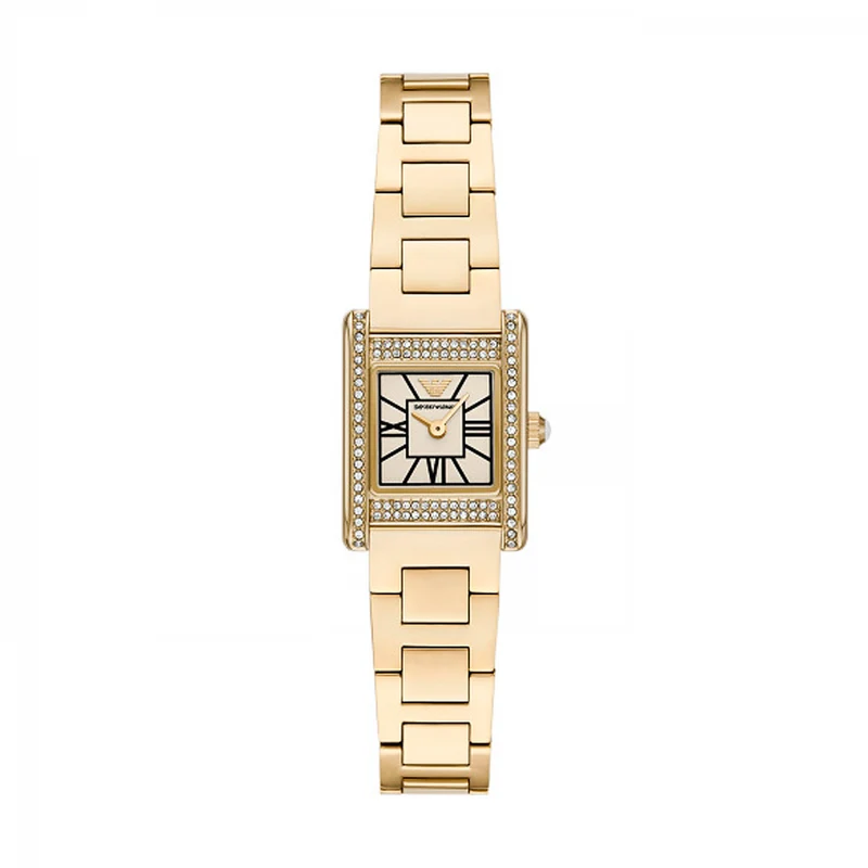 Reloj de mujer AR11663 de acero inoxidable dorado
