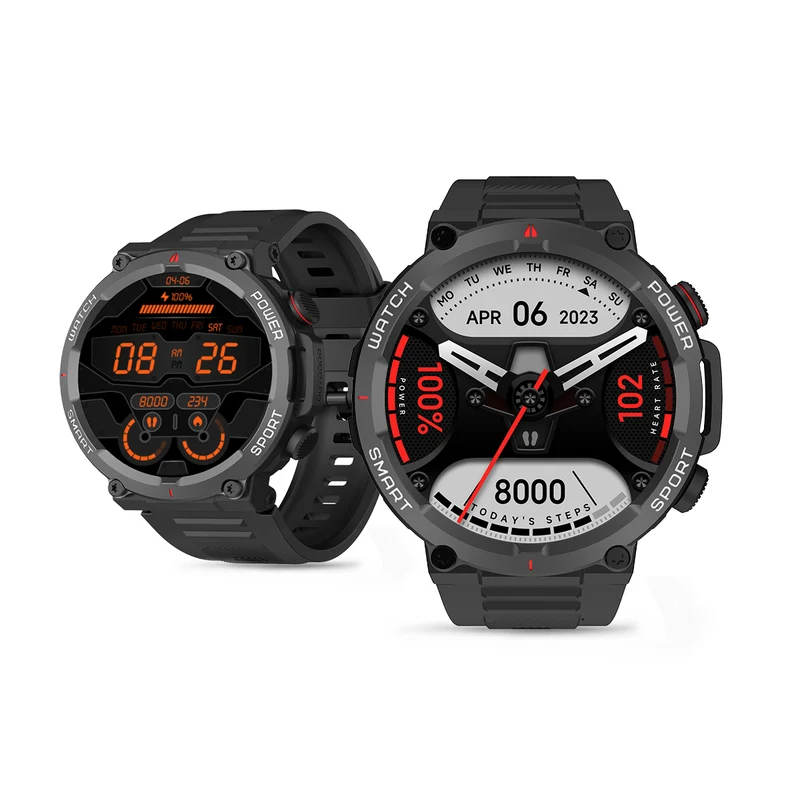 Blackview W50 – Montre Connectée Sport et Fitness – Élégante et Étanchéité 10 mètres