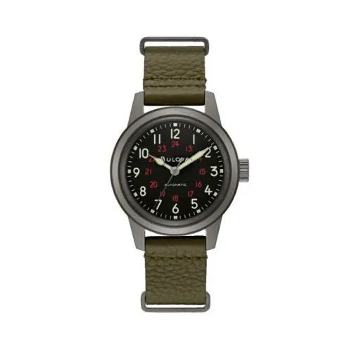 Reloj Bulova Militar Hack 38mm 98A255
