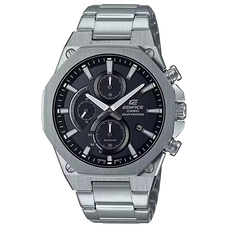 Montre Casio Edifice EFS-S570D-1A Homme Argenté Noir