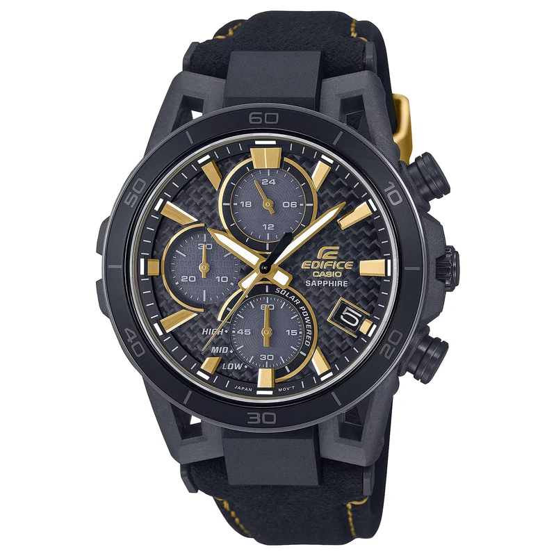 Montre Casio Edifice EFS-S640ZE-1A Homme Noir Doré