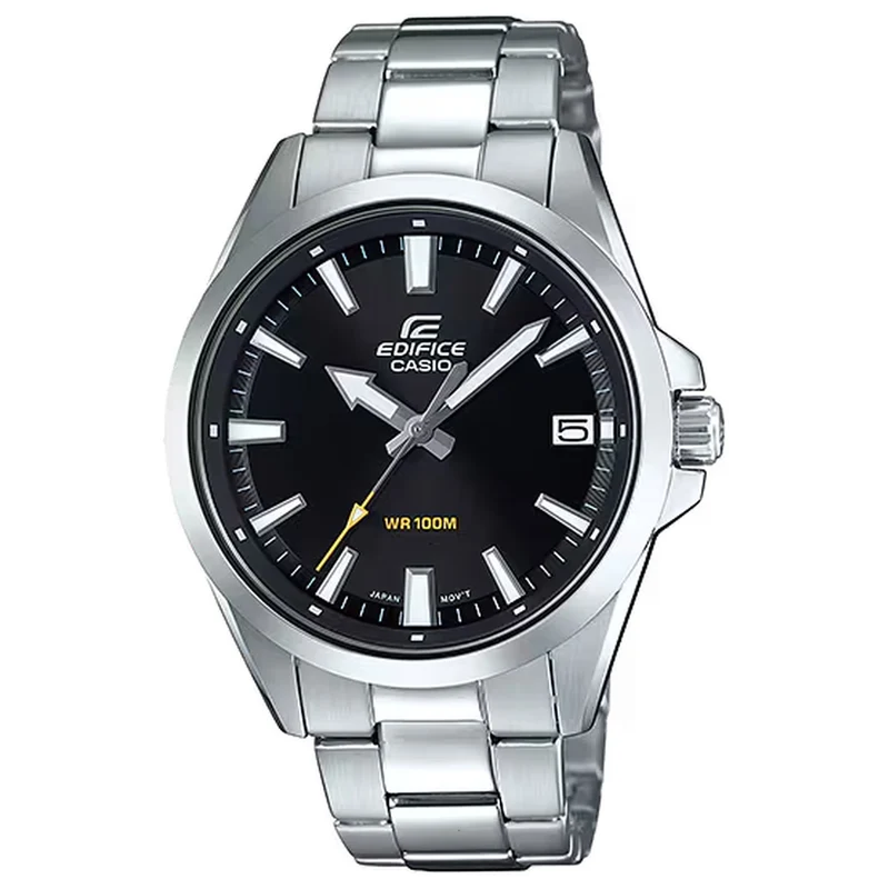 Montre Casio Edifice EFV-100D-1A Homme Argenté Noir