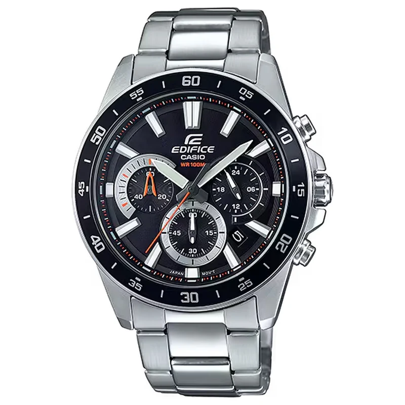 Montre Casio Edifice EFV-570D-1A Homme Argenté Noir