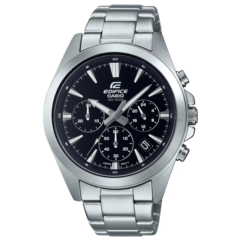 Montre Casio Edifice EFV-630D-1A Homme Argenté Noir
