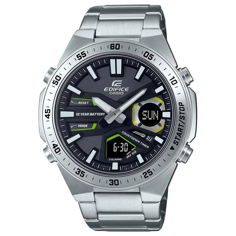 Montre Casio Edifice EFV-C110D-1A3 Homme Argenté Gris