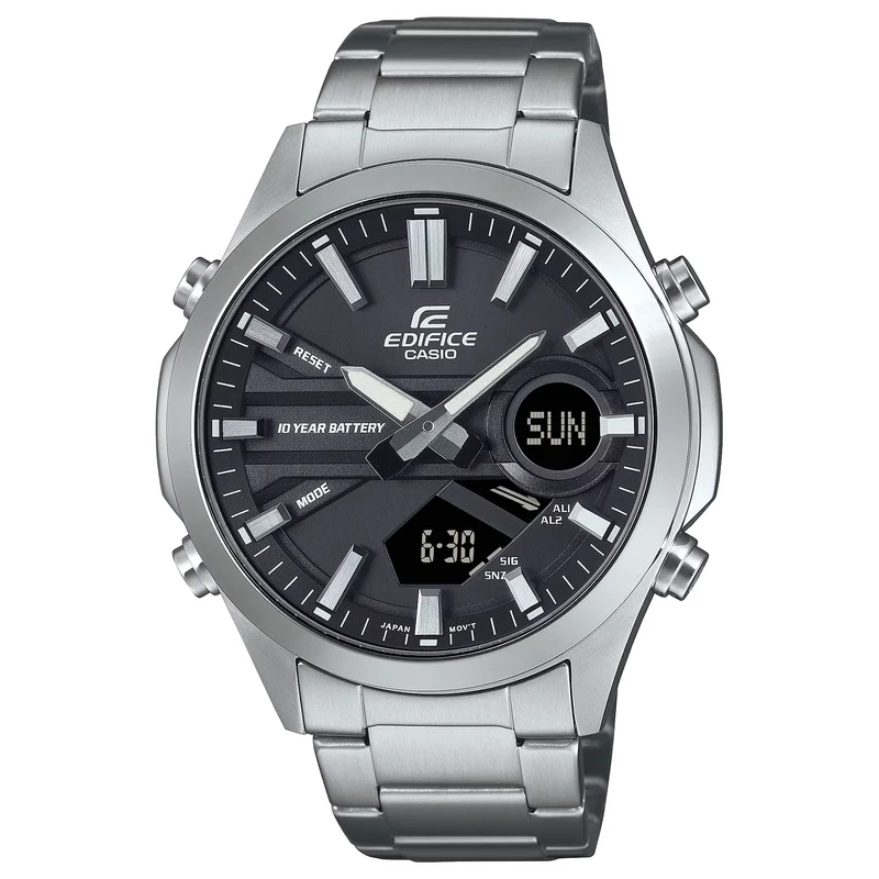 Montre Casio Edifice EFV-C120D-1A Homme Argenté Gris
