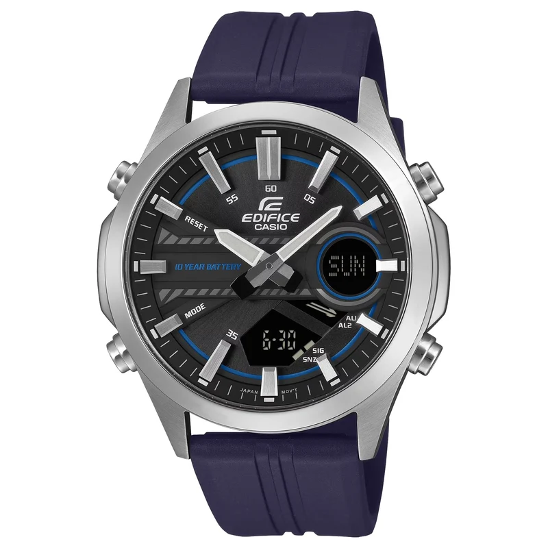 Montre Casio Edifice EFV-C120P-1A2 Homme Noir Bleu