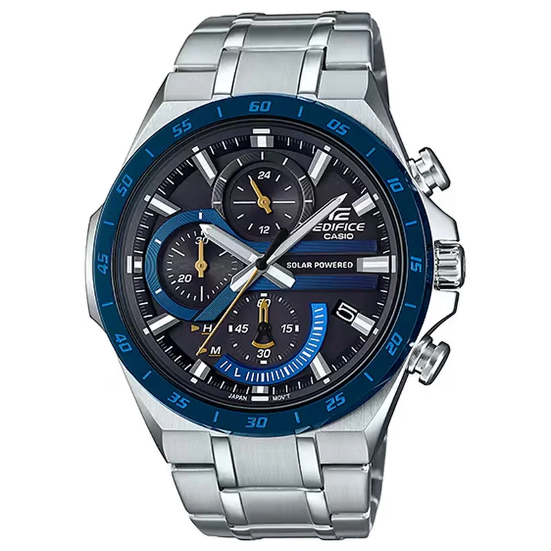 Montre Casio Edifice EQS-920DB-2A Homme Argenté Bleu