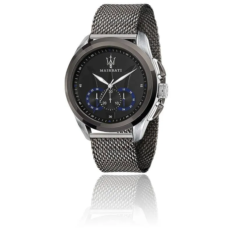 Maserati - Montre Traguardo Maille Milanaise Grise