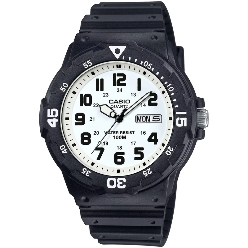Montre Casio Homme MRW-200H-7B Quartz Analogique Noir Blanc