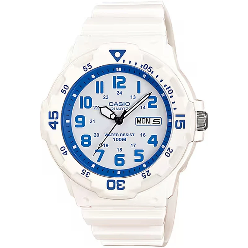 Montre Casio Homme MRW-200HC-7B2 Quartz Analogique Blanc