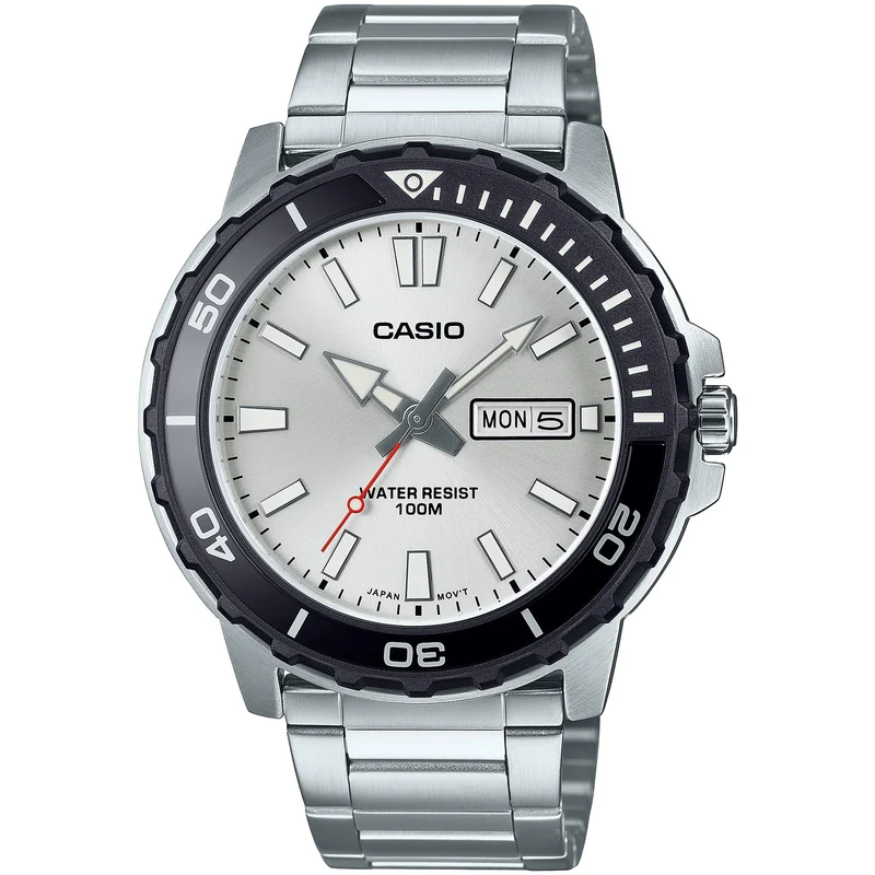Montre Casio Homme MTD-125D-7A Quartz Analogique Argent