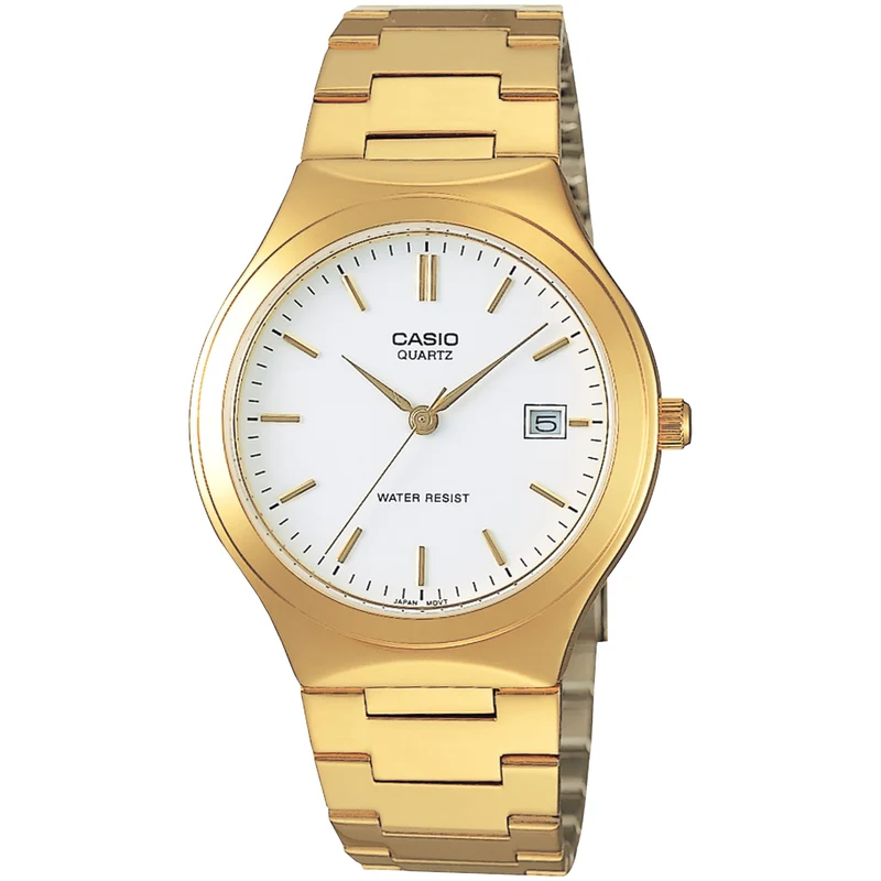 Montre Casio Homme MTP-1170N-7A Quartz Analogique Doré Blanc