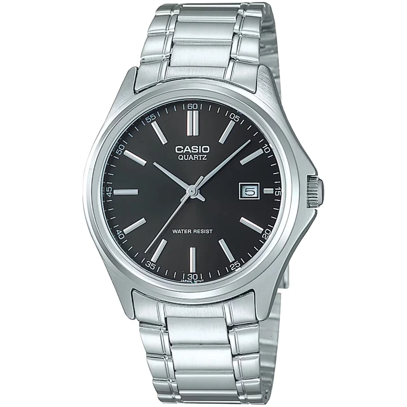 Montre Casio Homme MTP-1183A-1A Quartz Analogique Argent Noir
