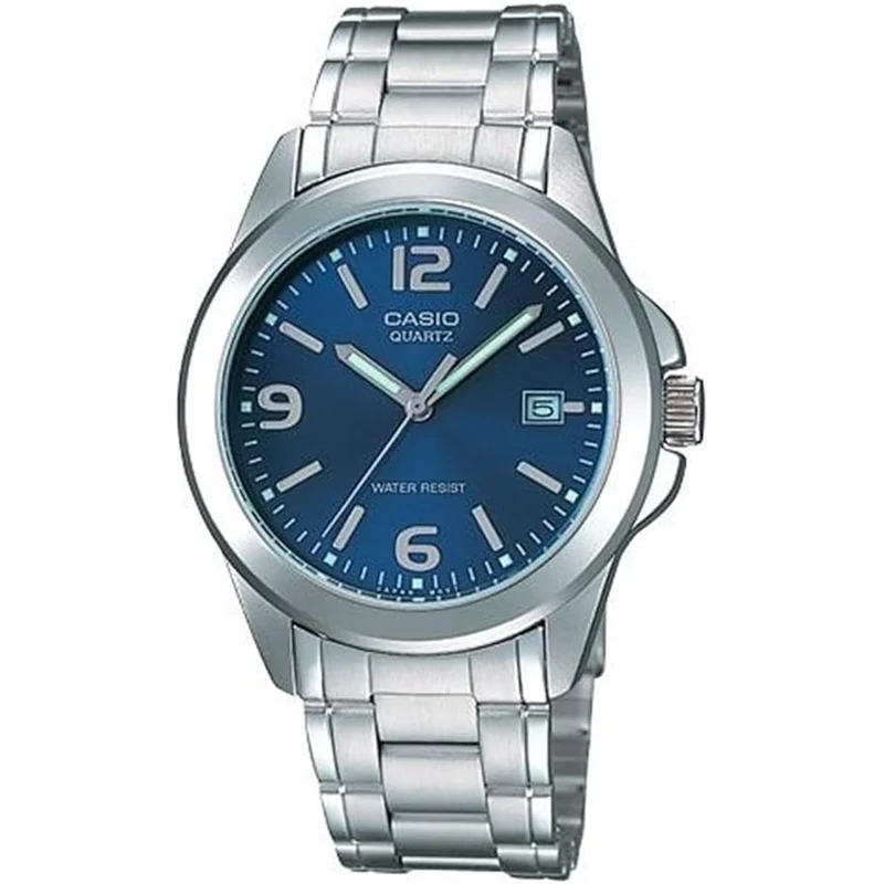 Montre Casio Homme MTP-1215A-2A Quartz Analogique Argent Noir
