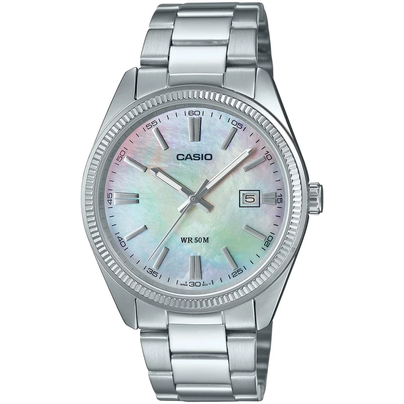 Montre Casio Homme MTP-1302DS-7A Quartz Analogique Argent Multicolore