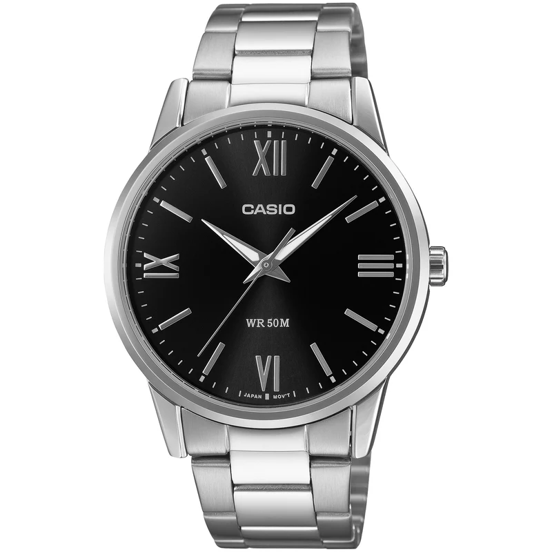 Montre Casio Homme MTP-1303DD-1A Quartz Analogique Argent Noir