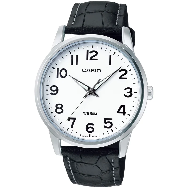 Montre Casio Homme MTP-1303L-7B Quartz Analogique Noir Blanc