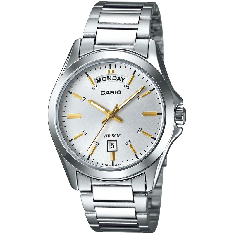 Montre Casio Homme MTP-1370D-7A2 Quartz Analogique Argent