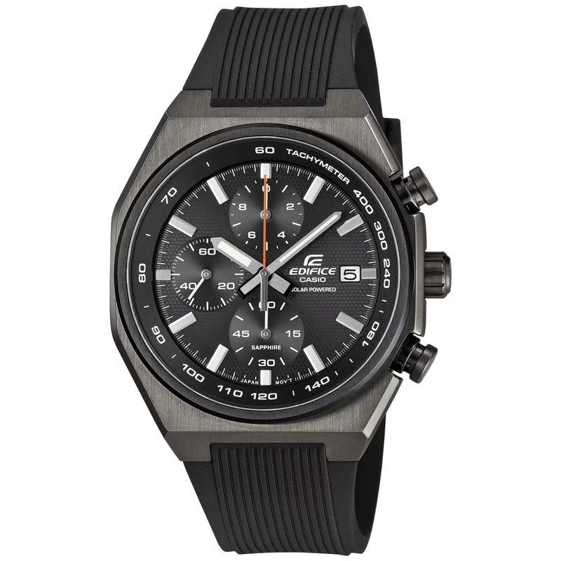Montre Casio Edifice EFS-S660PB-1A Chronographe Solaire Gris Noir