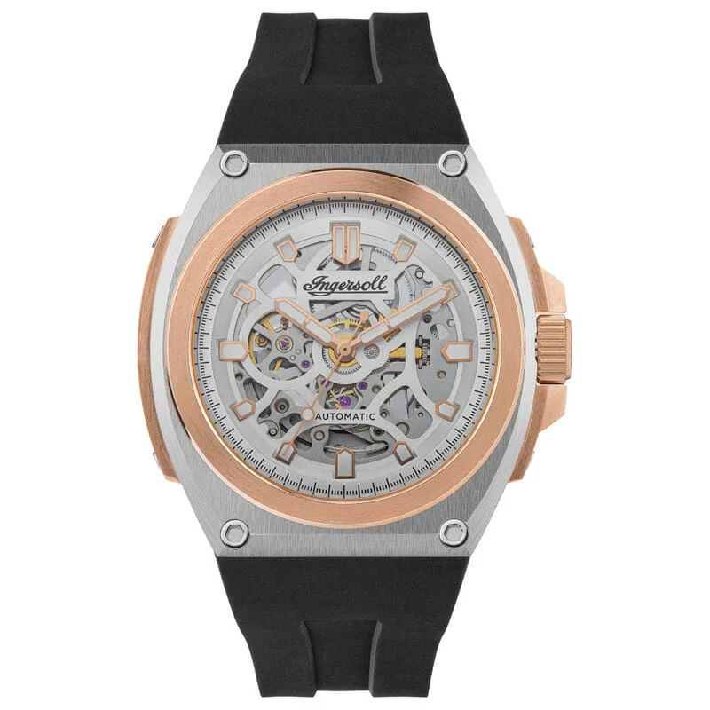 Ingersoll - Montre Homme "The Motion " Automatique Bracelet Silicone